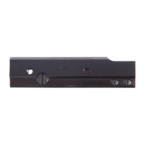 The Weaver #3 B Side Mount Base is crafted from lightweight aluminum with a black anodized finish, ensuring durability and optimal bolt & ejection clearance.
