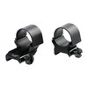 Enhance your shooting precision with Weaver's 1" High Top Mount Extension Rings in Matte Blue, now available in stainless finish for durability and style.