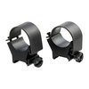 Discover the WEAVER 30mm High Top Mount Rings in Matte Blue, featuring a durable aluminum lower and steel components for reliable performance.