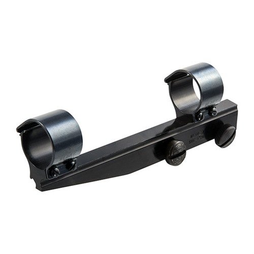 Weaver's 1" Side Mount Rings offer a secure, one-piece design for added bolt and ejection clearance, enhancing loading ease and overall functionality.