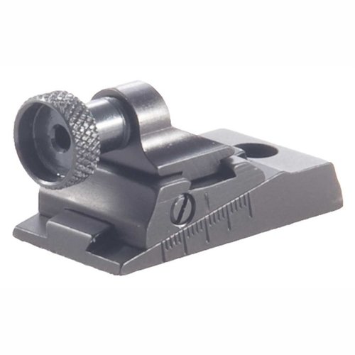 Enhance your shooting accuracy with the MARLIN 336 WGRS Receiver Rear Sight, featuring durable anodized aluminum and a peep height matching a 3/16" blade.