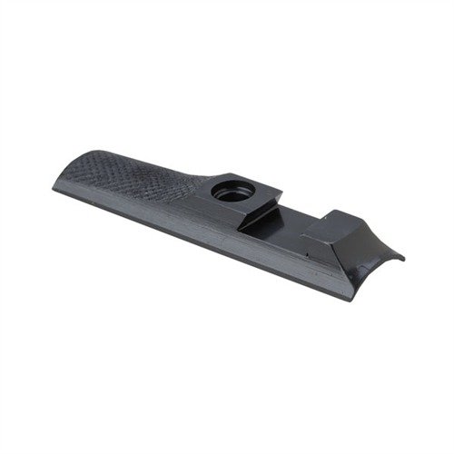 .125" black polished blued steel Rifle Shorty Ramp is compact and hoodless, easily attaching via screw-on or optional Dovetail Filler Block for smaller guns.