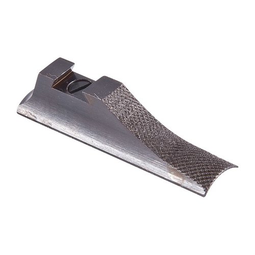The Williams Gun Sight Shorty Ramp is made of polished blued steel, hoodless, and easily attaches via sweat-on, screw-on, or optional Dovetail Filler Block.