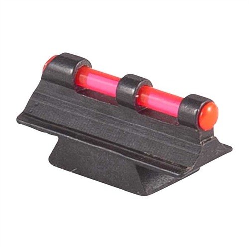 Enhance your shooting accuracy with the Williams Gun Sight .290" Fiber Optic 290N Front Sight, featuring a durable blued steel design and a bright red fiber optic insert.