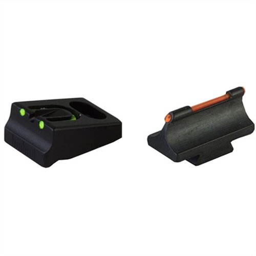 Upgrade your Remington shotgun with the Williams Gun Sight Fire Sight Set, featuring durable machined aluminum, fiber optic rear, and a bright red front bead for enhanced accuracy.