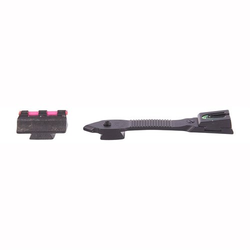 Enhance your shooting accuracy with the RUGER® 10/22® 3-Dot Fire Sights by WILLIAMS GUN SIGHT, featuring bright fiber optic dots for quick target acquisition.