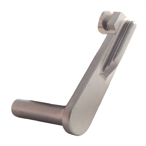 Upgrade your 1911 with the Wilson Combat SS Bullet Proof Slide Stop, designed for enhanced durability and function, available in steel or stainless steel finishes.