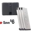 Discover the Wilson Combat 47D 8RD .45 ACP magazines, renowned for reliability and performance, featuring a stainless steel or black fluoropolymer finish.