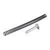 Enhance your 1911's performance with Wilson Combat's Flat Wire Recoil Spring Kits, featuring improved cycling, longer spring life, and durable stainless steel components.