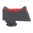 WILSON COMBAT VICKERS ELITE FRONT SIGHT RED FIBER OPTIC .245" HEIGHT