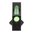 WILSON COMBAT VICKERS ELITE FRONT SIGHT GREEN FIBER OPTIC GLOCK 42/43
