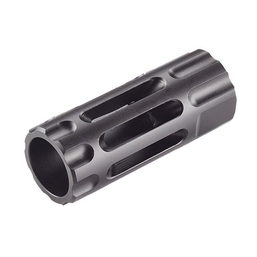 The Wilson Combat Q-Comp enhances recoil control and reduces blast and flash, ensuring superior performance for AR-15s with easy installation and durability.