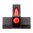 WILSON COMBAT VICKERS ELITE FRONT SIGHT RED FIBER OPTIC .165" HEIGHT