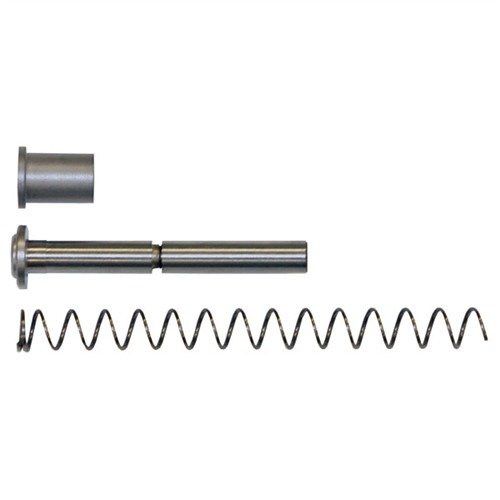 Upgrade your 1911 with the Wilson Combat Officers Guide Rod Kit, featuring a machined stainless steel rod, heavy-duty recoil spring, and precise .326" diameter.
