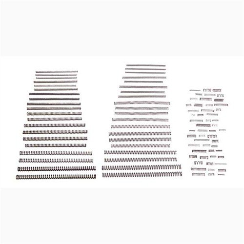 The WOLFF Coil Spring Combination Kit #1610A offers 90 springs in various designs and weights, ideal for versatile gunsmithing and firearm repairs.