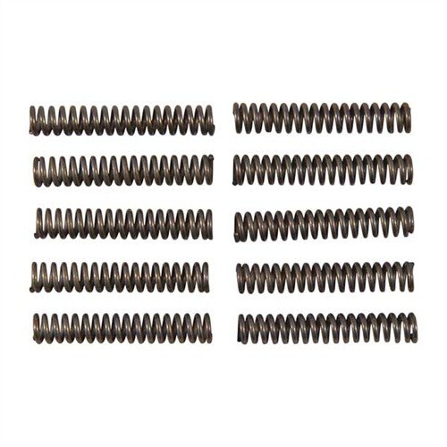 Enhance your trigger job with the Wolff 13 lb. Reduced Power Rebound Spring, offering precision and reliability with 10 springs per refill pak for consistent performance.