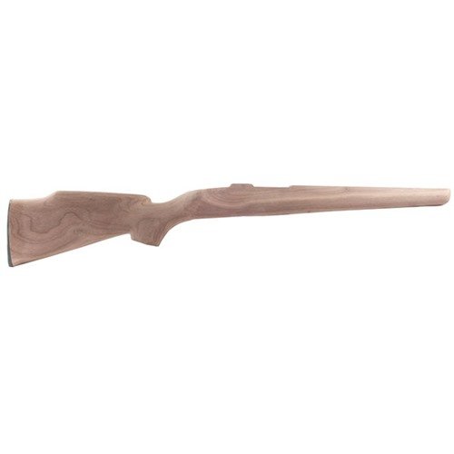 Enhance your Mauser with this Walnut Stock featuring a Monte Carlo design, raised cheekpiece for scope alignment, and precision inletting for optimal fit.